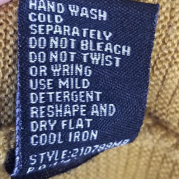 Wool Blend Sweater Bow Detail Size Large Loose Fit Thanksgiving Dinner EUC - Picture 7 of 8